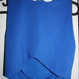 Zara Vibrant Blue Top